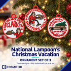 Main product view for Christmas Vacation ornament set