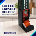 Main product view for vertical coffee capsule holder
