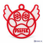 Main product view for personalised pet paw Christmas ornament