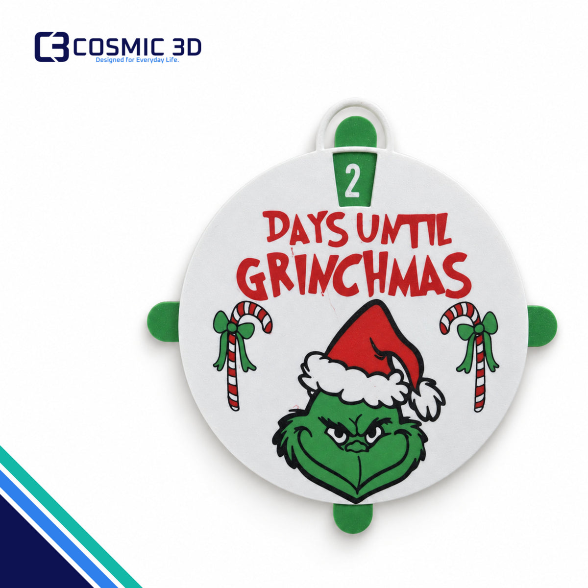 Main product view for Grinchmas countdown decoration