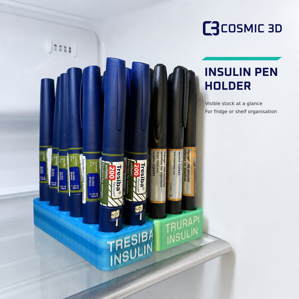 Hero Insulin Pen Holder — custom insulin pen fridge holder