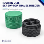Hero Insulin Vial Screw Top Travel Holder — insulin vial screw-top travel holder