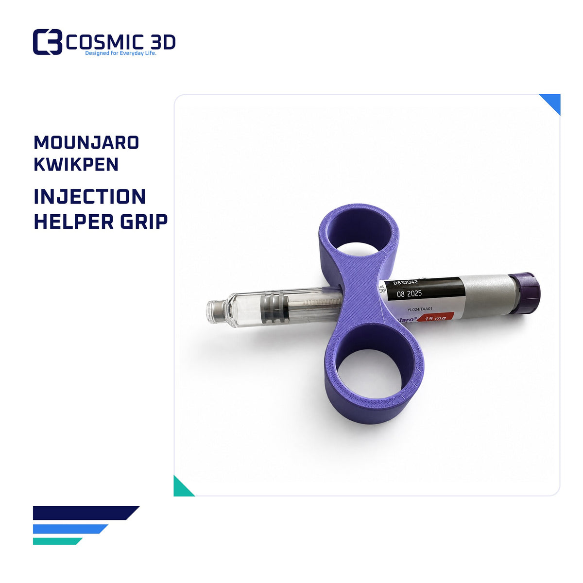 Main product view for Mounjaro KwikPen injection helper