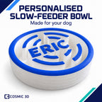 Personalised Dog Slow Feeder Hero — personalised slow-feeder dog bowl