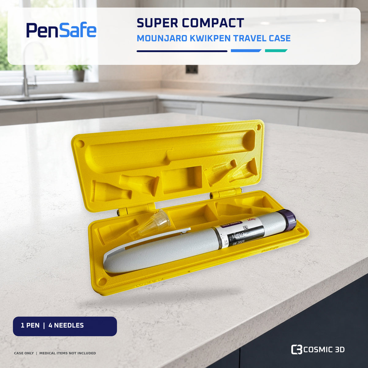 Super Compact Hero — PenSafe Super Compact KwikPen travel case