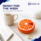 Lifestyle Citrus 7-Day Pill Organiser — 7-day citrus click pill organiser