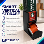 Key product features for vertical coffee capsule holder
