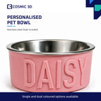 Product Hero Daisy Single Colour — personalised dog and cat bowl