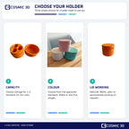 Choose Your Holder — insulin vial screw-top travel holder