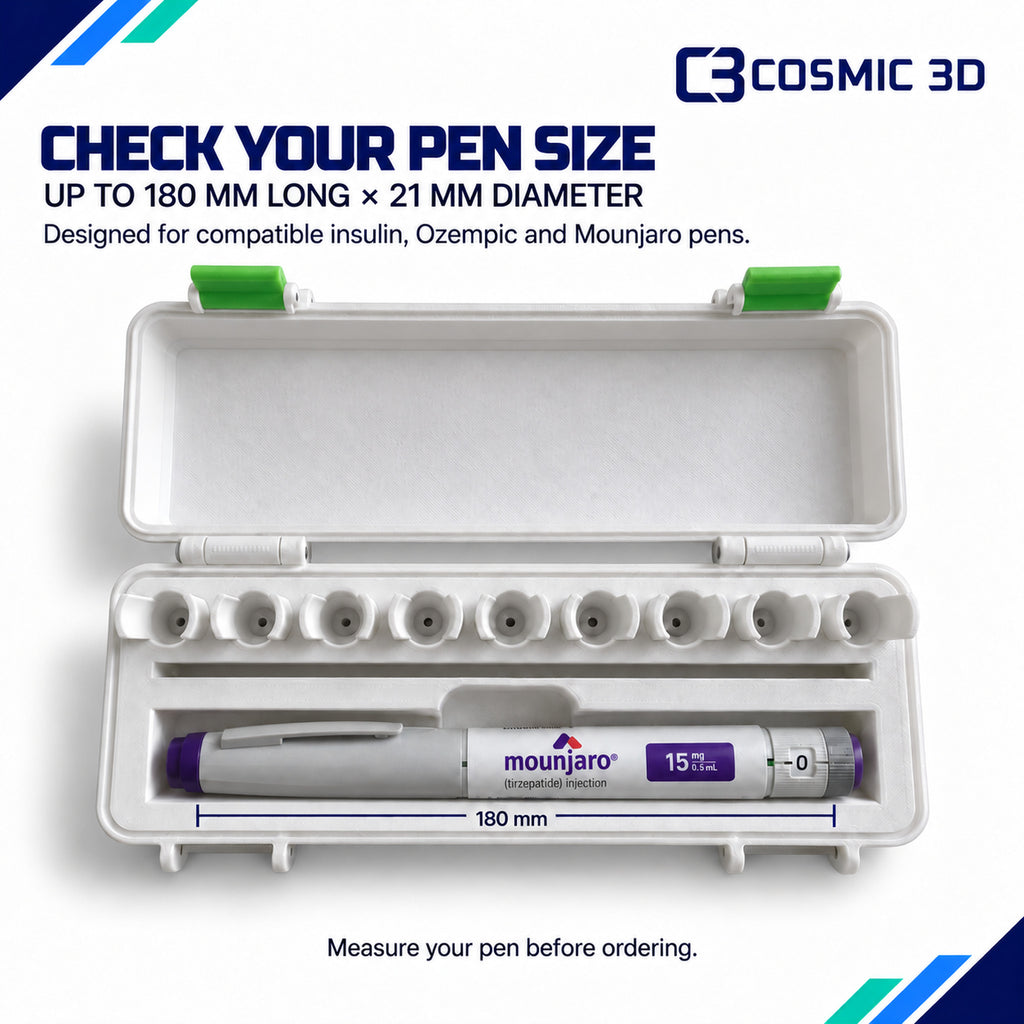 Medication Pen Travel Case Fit Guide — medication pen and needle travel case