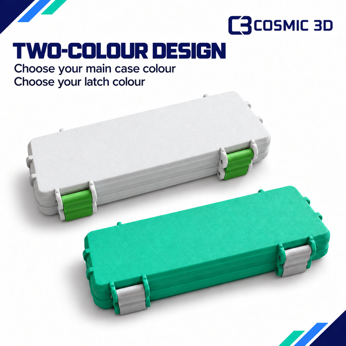 Medication Pen Travel Case Two Colour Design — medication pen and needle travel case