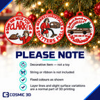 Important product information for Christmas Vacation ornament set