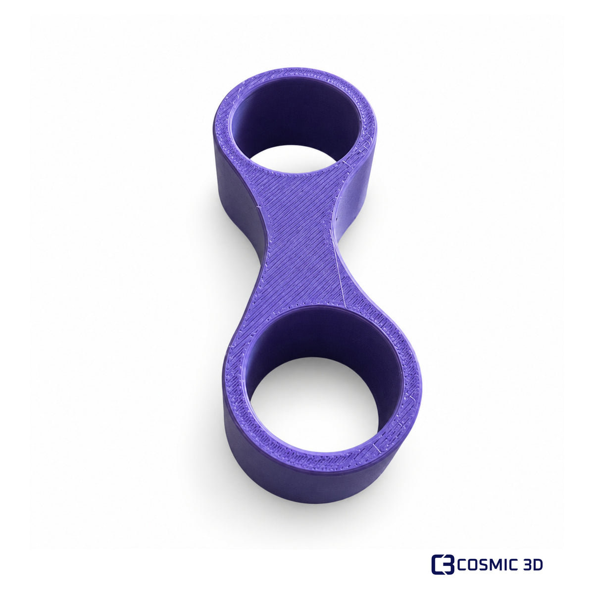 Mounjaro KwikPen Injection Helper Grip by Cosmic 3D — Purple injection grip, empty
