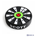 Personalised Dart Holder – 23-Dart Dartboard Display Stand by Cosmic 3D — Scott dart holder, no darts