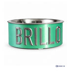 Personalised Dog & Cat Bowl with Stainless-Steel Insert by Cosmic 3D — Brillo mint bowl, passed example
