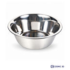 Trixie Stainless Steel Pet Bowl – Four Sizes by Cosmic 3D — Single stainless steel bowl